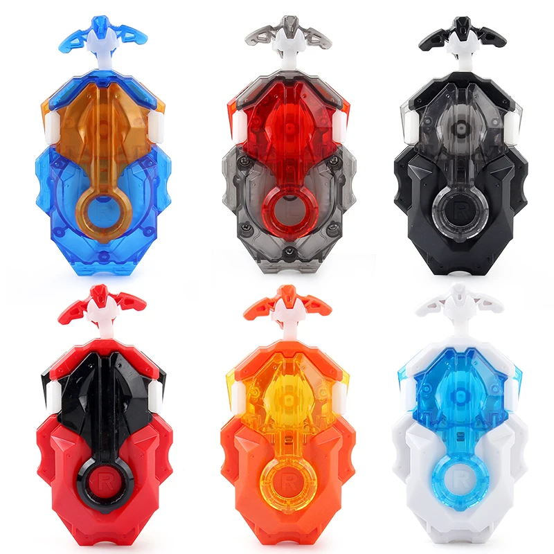 Mksafn B-184 Customize Right and Left Bay Launcher LR Long Bey Dual String Beylauncher Spinning Toys For Burst Byblade Blayblade |