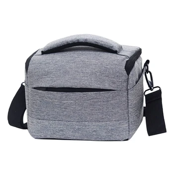 

DSLR Portable Camera Bag Waterproof One Shoulder Photography Lens Pouch Protector Photo Fashion Carrying Case Polyester