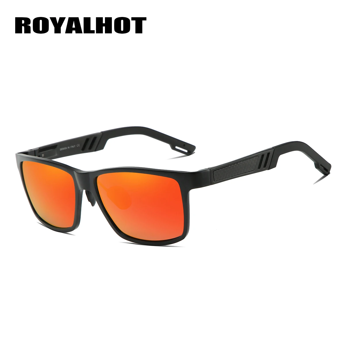 RoyalHot, мужские, женские, поляризационные солнцезащитные очки, алюминиево-магниевая оправа, солнцезащитные очки, очки для вождения, солнцезащитные очки, Oculos masculino, мужские, p10030 - Цвет линз: Orange
