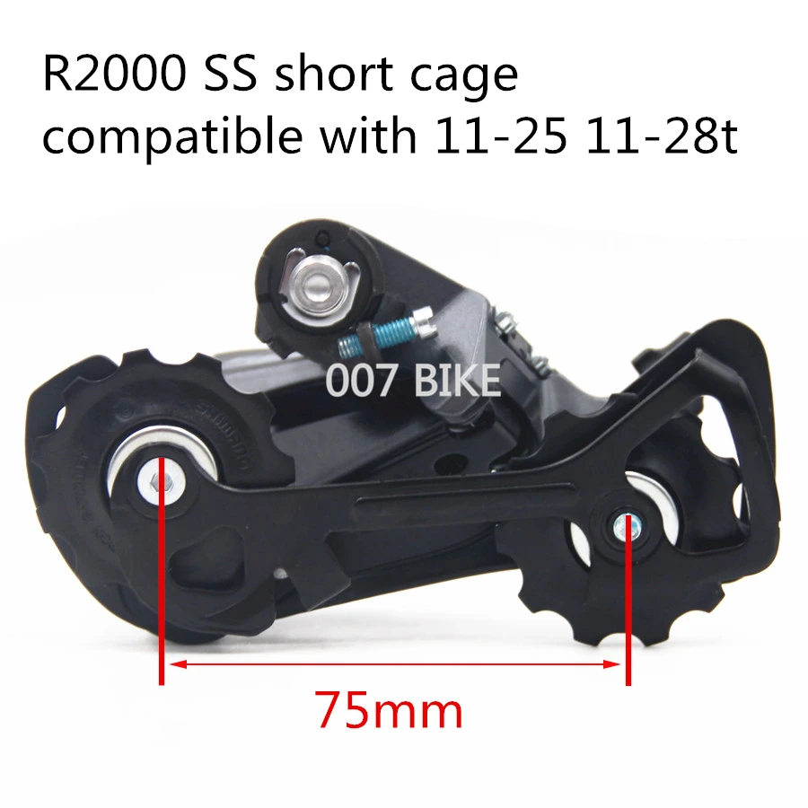 Задний переключатель SHIMANO CLARIS RD R2000 задний скорости для дорожного велосипеда SS 8