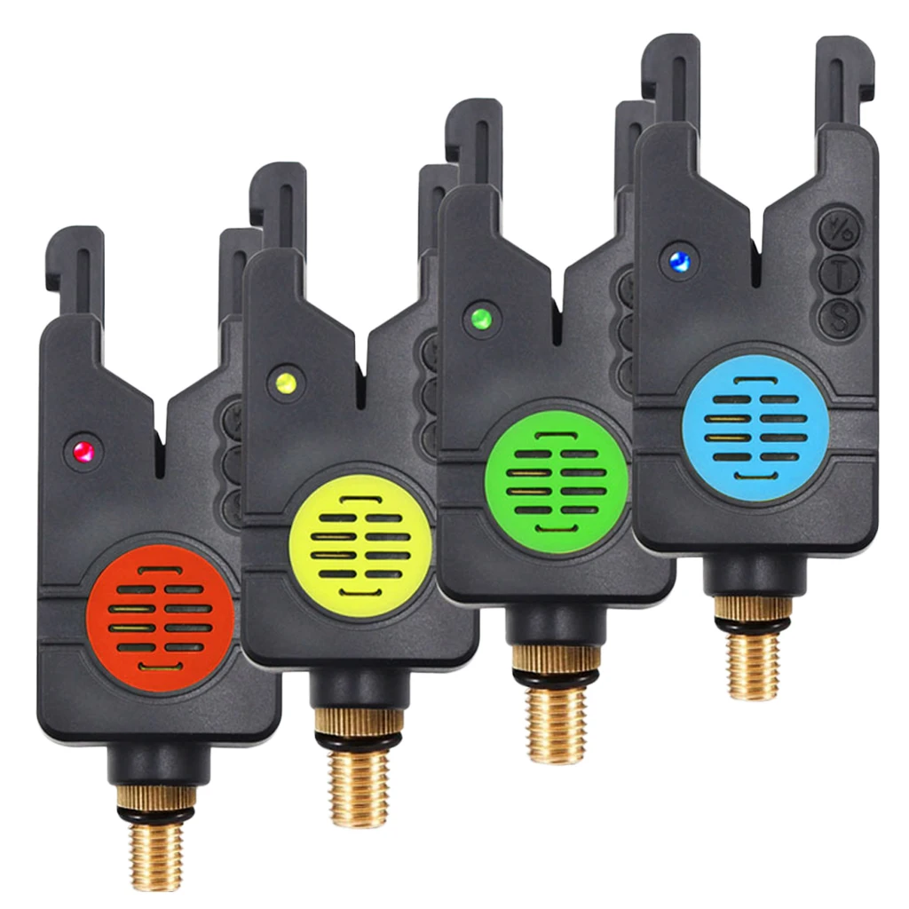 

Wireless Carp Fishing Bite Alarm LED Light & Sound Alert Waterproof Alarms