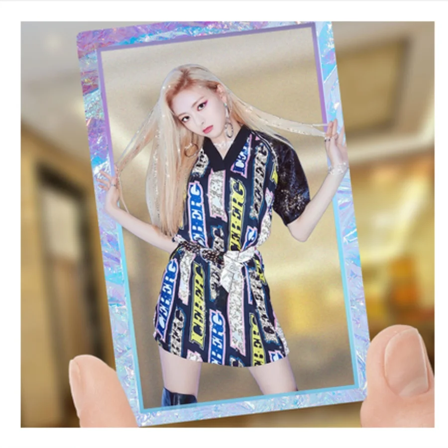 Kpop ITZY ПВХ прозрачная Фотокарта IT'z ледяная Фотокарта Ryujin Yeji HD Коллекционная карта