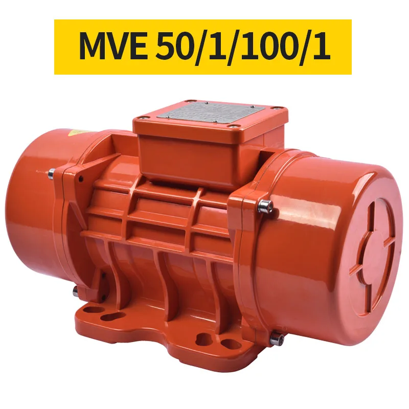 Electric Vibrator Motor Mve50 / 1 100 / 1 1000rpm Mechanical Vibration