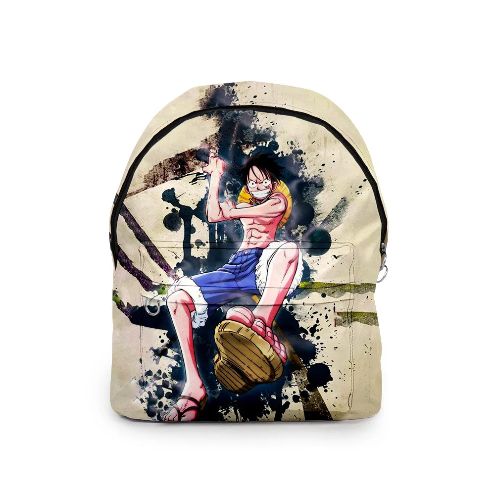 Weysfor Anime One-Piece Travel Backpack Luffy Teenagers Backpack Rucksack Harajuku Oxford School Bag Bagpack Schoolbag Bookbag