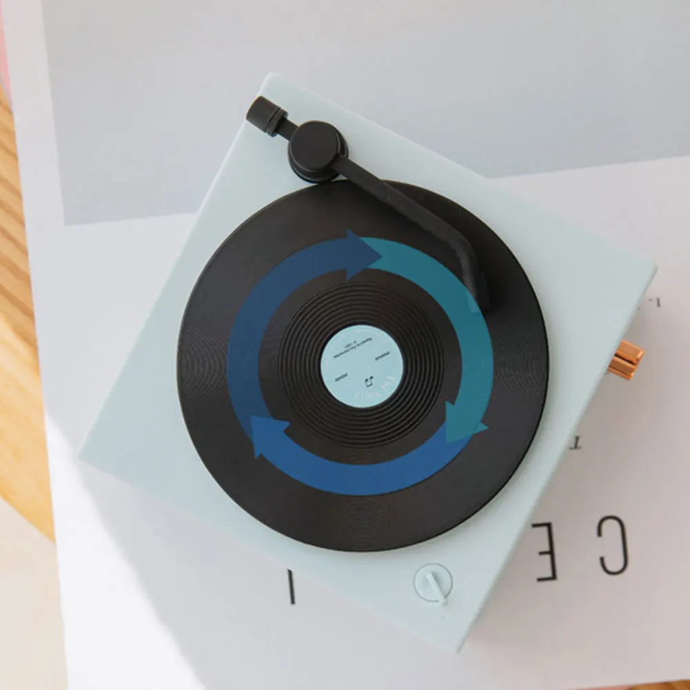 Мини музыкальный Встроенный микрофон милый подарок Bluetooth динамик аудио Настольный MP3 беспроводной стерео портативный поддержка карты Ретро usb зарядка