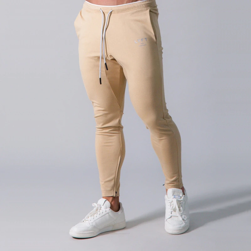 Japan&UK Autumn Men Gym Training Jogging Pants Joggers Slim Fit Sweatpants Cotton Workout Running Tights Sport Trousers 4