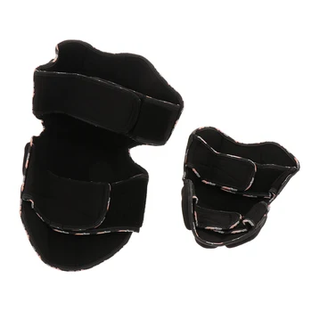 

Black Knee Pads Elbow Pads 2 Pairs Adults Riding Protective Gear Set for Skateboard Cycling