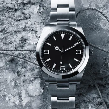 

Men's Luxury mechanical watch EXPLORER I 214270 39 mm Stainless steel strap best movement noob automatic mechanical AAA watch