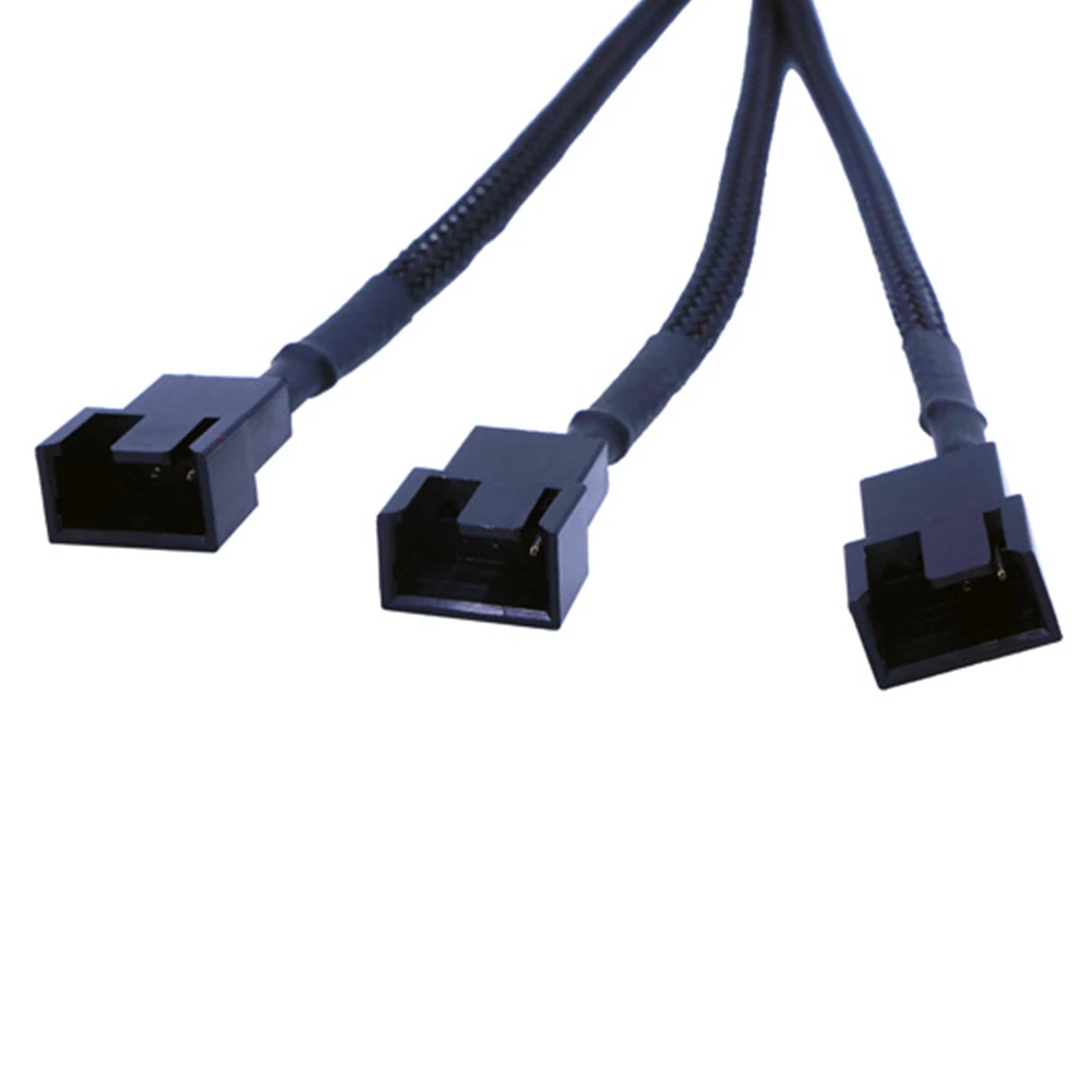 4pin до 3pin стабильный адаптер сплиттер 3 порта для PWM вентилятора ноутбука