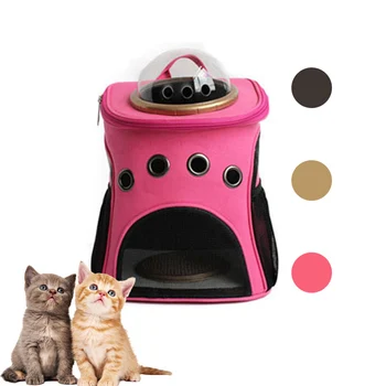 

Breathable Cat Backpack Space Capsule Shaped Dog Carrier Bag Outdoor Travel Portable Pet Bags For Small Cats Puppy Pet Products