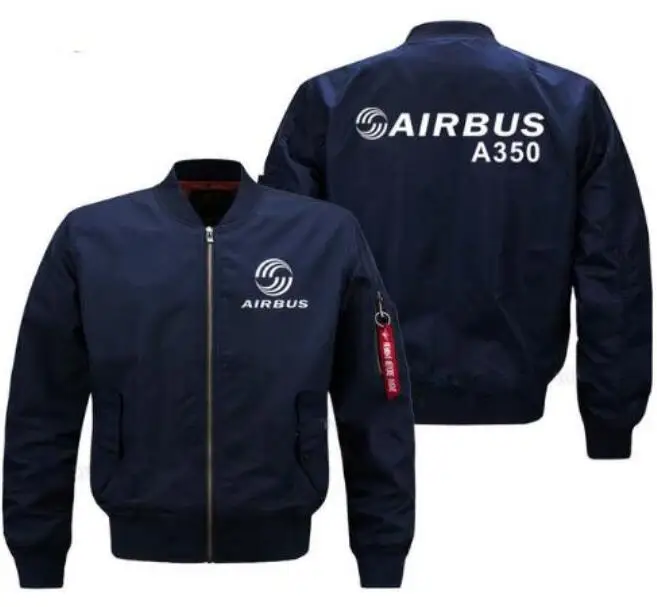 Новая мужская куртка-бомбер Airbus, дизайнерская Высококачественная Мужская куртка Airbus A320 A350 A380 A330 A340, весеннее и осеннее зимнее пальто