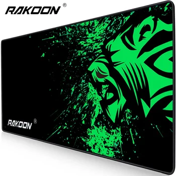 Rakoon Extra Large Mouse Pad Big Computer Gaming Mousepad Anti-slip Natural Rubber with Locking Edge Gaming Mouse Mat