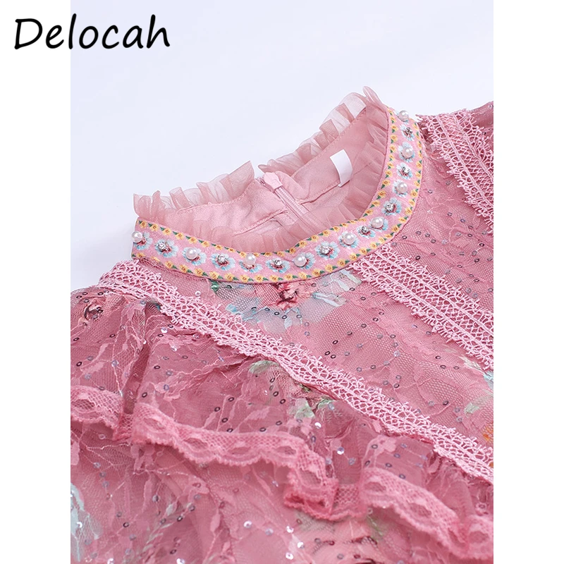 Delocah Women Fashion Autumn Designer Party A
