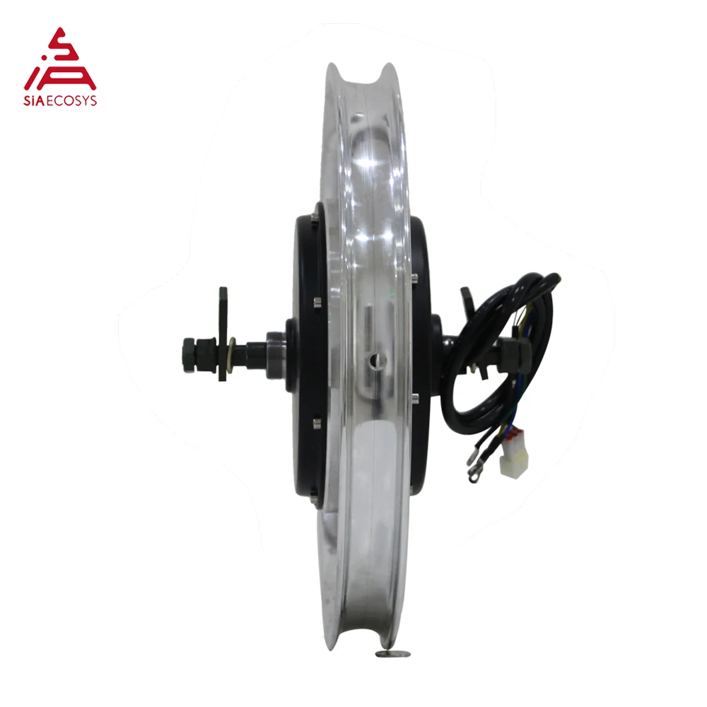 US $165.00 SiAECOSYSQSMOTOR Electric Bicycle Motor Kits 20inch 1000W V2 Double Shaft Brushless DC Motor
