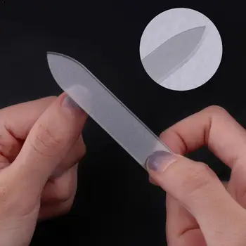 

1 pcs Professional Durable Nano glass nail file buffer Shiner Nails Manicure Nail Art Nail Accessoires Polish Files block V5D7