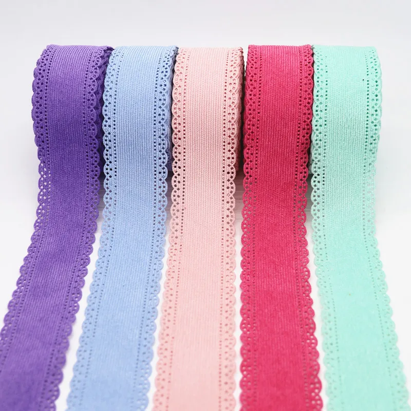 10 Yards 38MM Hollow Lace Corduroy Ribbon For Hair Bows DIY Crafts Handmade Accessories M20032002