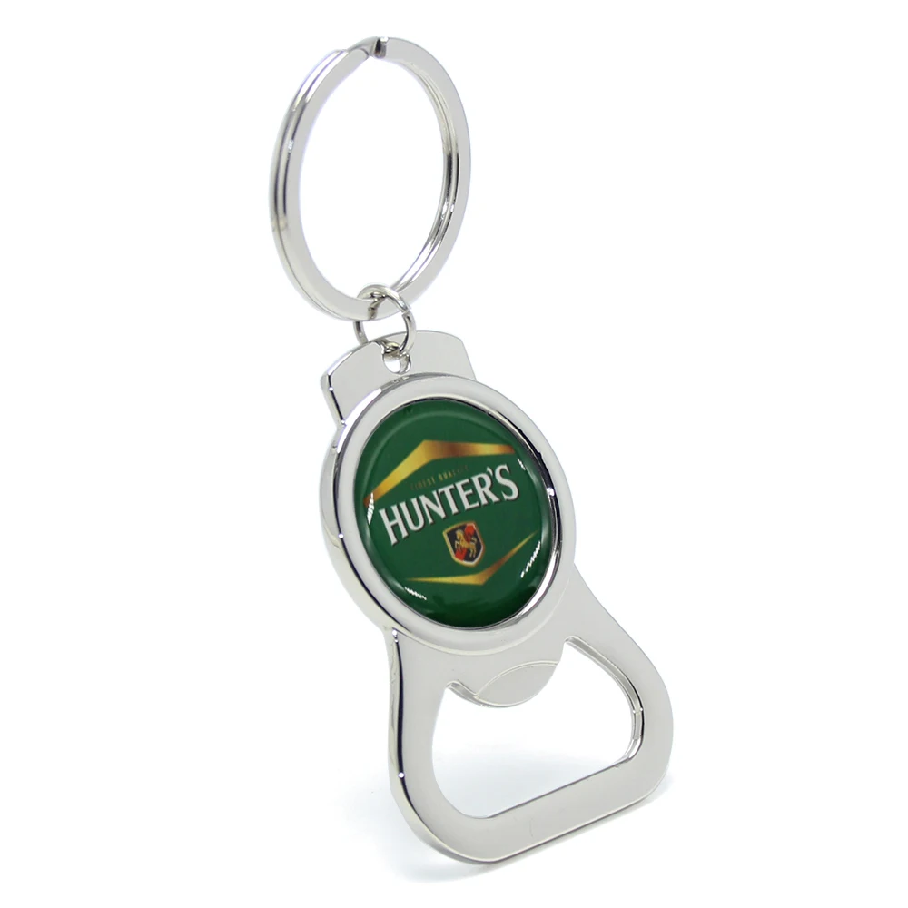 

100pcs Metal Keychain Bottle Openers Personalised Key Ring Beer Bottle Opener Custom Company Logo Key Chain Promotional Gift