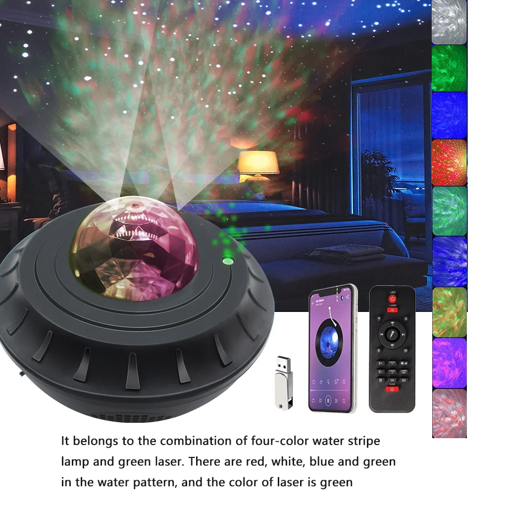 LED Star Projector Night Light Galaxy 