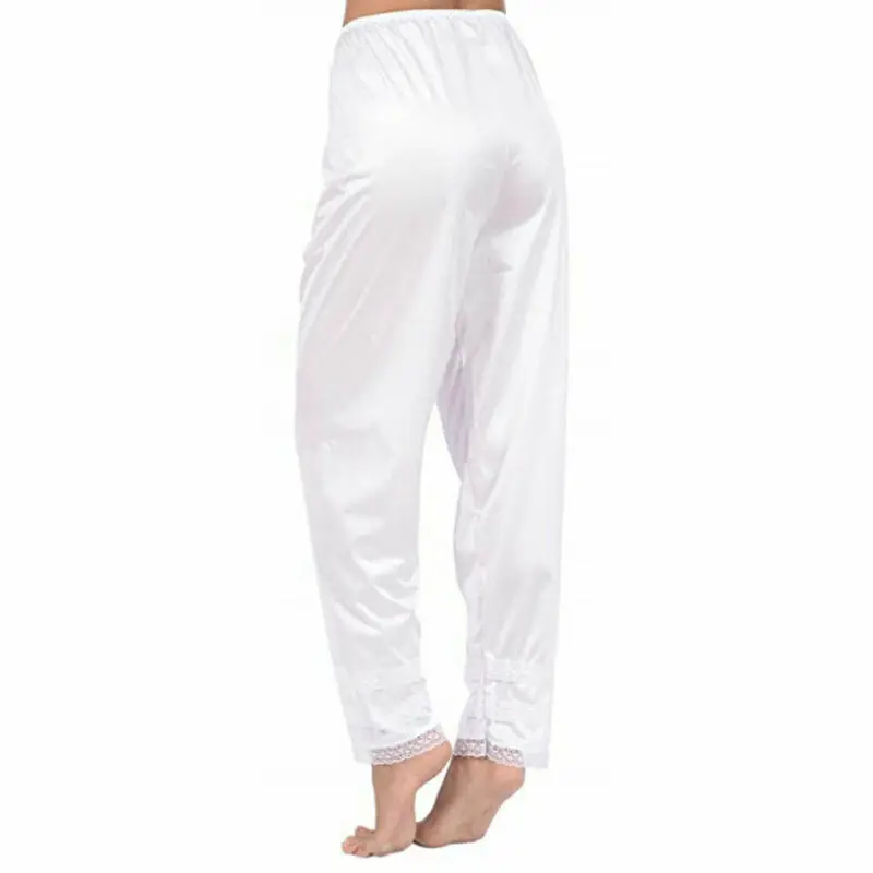 Goocheer Women Satin Pyjamas Bottoms Sleep Trousers Loose Casual Pajamas Nightwear Lounge Pants Sleepwear Homewear Sleep Bottoms