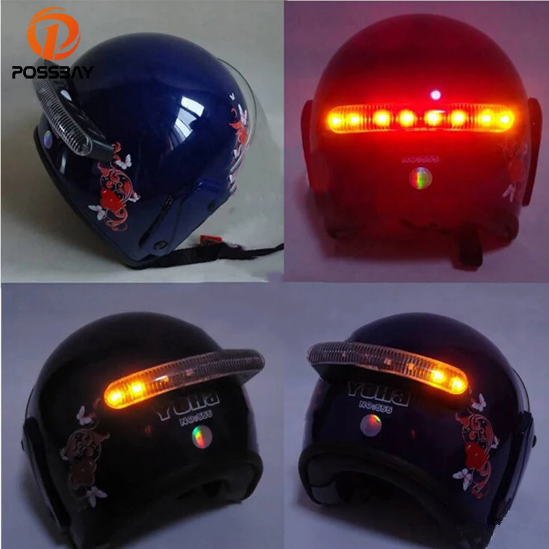 indicator helmet for bike