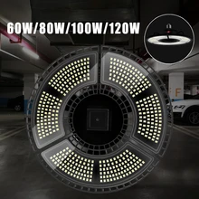 

Led Flood Light E27 Deformable Lamp E26 High Bay Light UFO Bulb 220V Waterproof Garage Light 60W 80W 100W 120W Led Ceiling Lamp