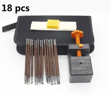 

1x Seal Clamp Stone Cutter Carving Beewax Set Storage Bag Beginner Woodworking