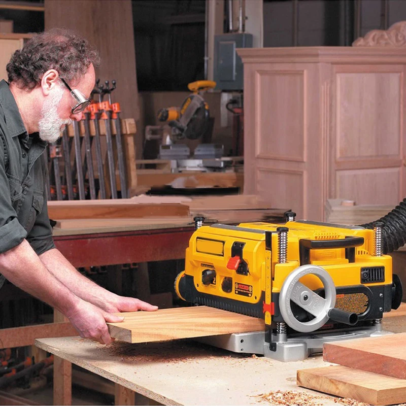 Multi-functional Woodworking Planer DW735 Press Planer Machine Small Electric Planer Machine Table Flat Planer Machine 220V - Image 5