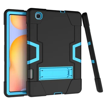 

for Samsung Galaxy Tab S6 Lite 10.4 P610 P615 2020 Case Kids Shockproof Tablet Cover with Pencil Slot Kickstand Protective Case