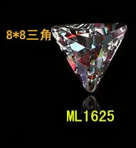 ML1625 MOFONAILS 3D Стразы для ногтей(ML1615-ML1630) Dazzle K9 стеклянные украшения для ногтей Стразы DIY наконечник блестящие стразы 100 шт./лот - Цвет: ML1625