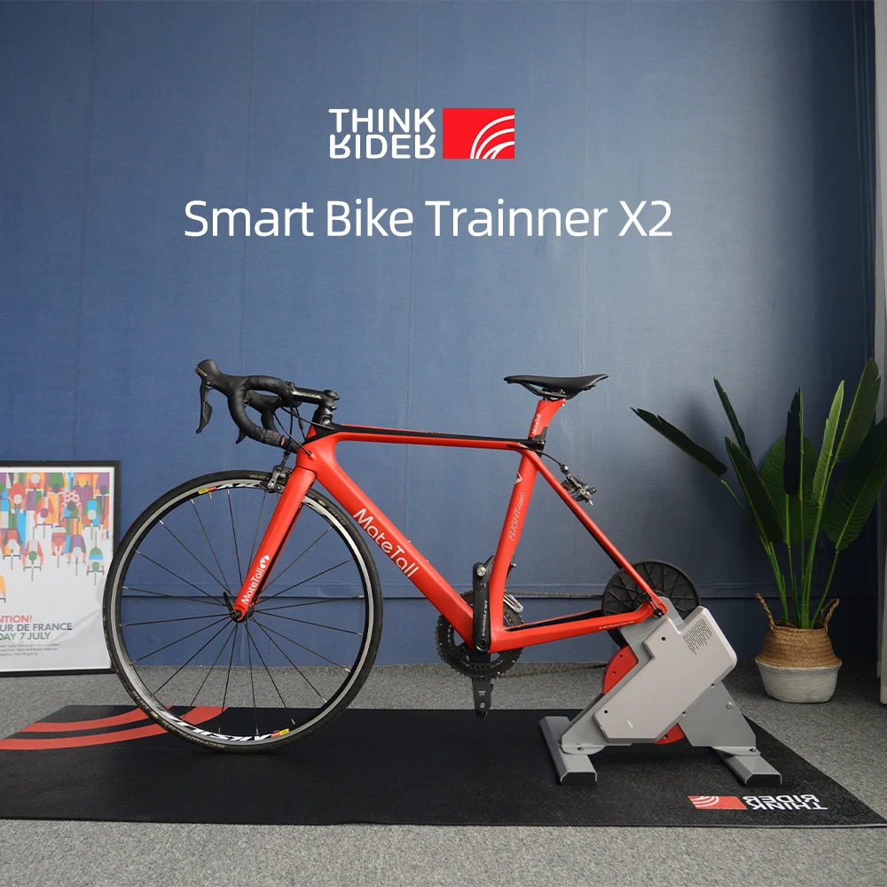 THINKRIDER スマートトレーナーX2 ThinkRider smart bike trainer-----X2 - YouTube