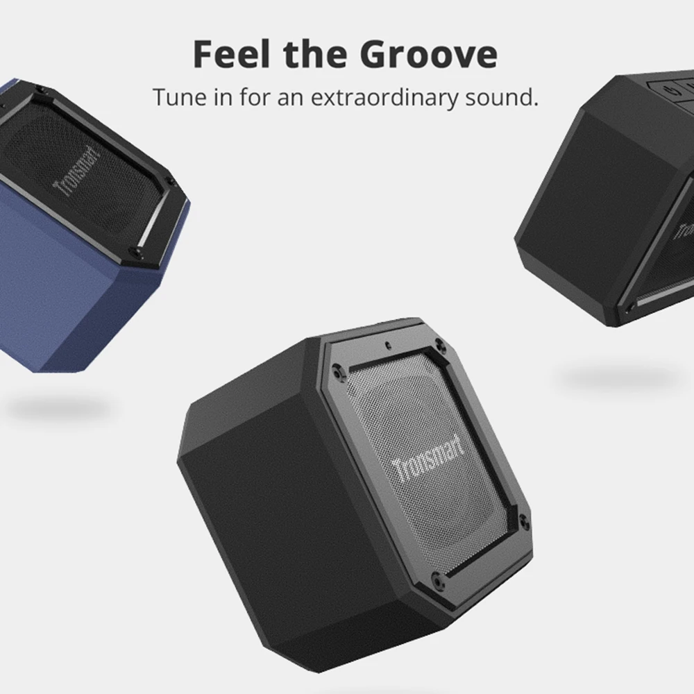 Tronsmart портативный Bluetooth динамик IPX7 водонепроницаемый TWS стерео звук беспроводной динамик 24 ч Время воспроизведения для наружного/внутреннего использования