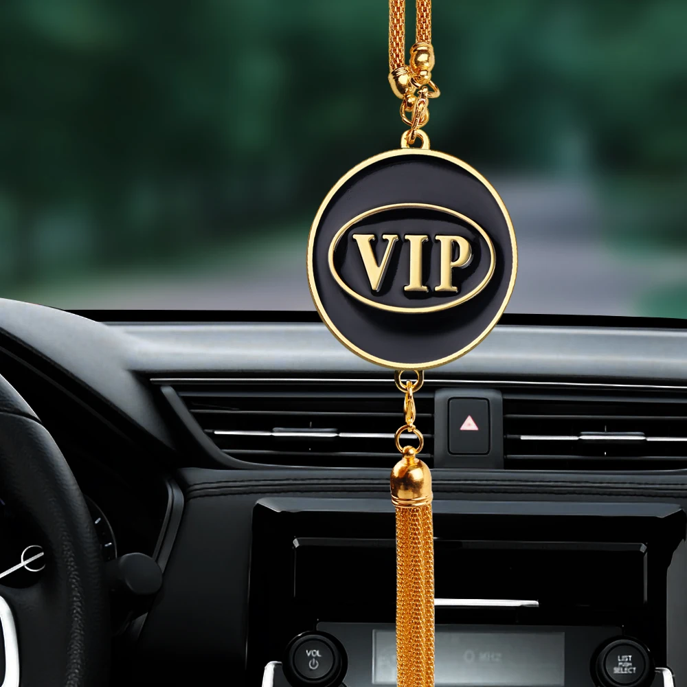 Car interior Rearview mirror VIP Emblem decoration pendant For Seat Chevrolet BMW Audi Nissan Kia Ford Toyota VW Honda Mazda | Автомобили