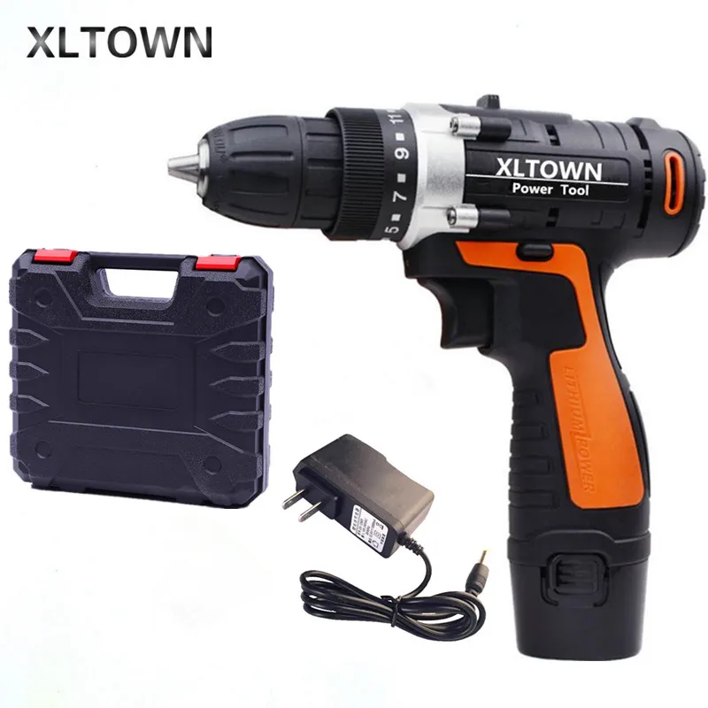 Аккумуляторная электрическая дрель XLTOWN12/16 8 в многофункциональная
