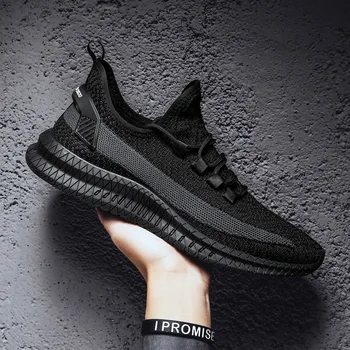 

2019 Fashion Running Shoes for Men Light Weight Breathable Non-Slip Wear Resistant Men Shoes Outdoor Sports Platform Sneaker