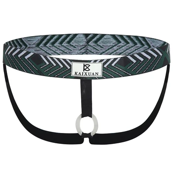 

Sexy Men Underwear String Thongs Tanga Hombre Silicone Ring Jockstrap Ropa Interior Hombre Male Panties Thongs