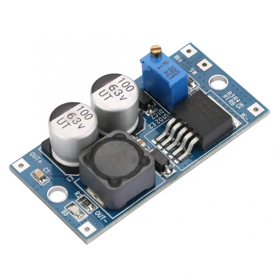 

Regulated Power Supply DC-DC Adjustable Set Down Regulator Power Supply Module 5-55V to 1.25-26V Voltage Controller