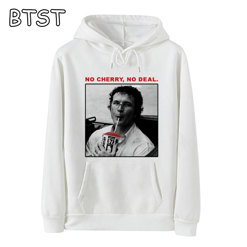 Women Hoodies Casual No Cherry No Deal Print Sweatshirts Pink Hoodie Harajuku Shirt Stranger Things Kawaii Aesthetic Hoodies