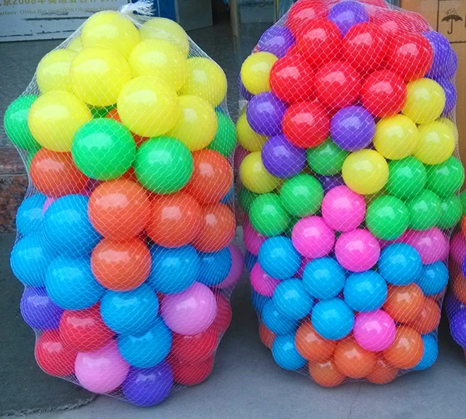 Plastic Balls Balls For Dry Pool Funny Kid Swim Pit Toy Dry Pool Wave Game Eco-Friendly Colorful Soft Ocean Sphere