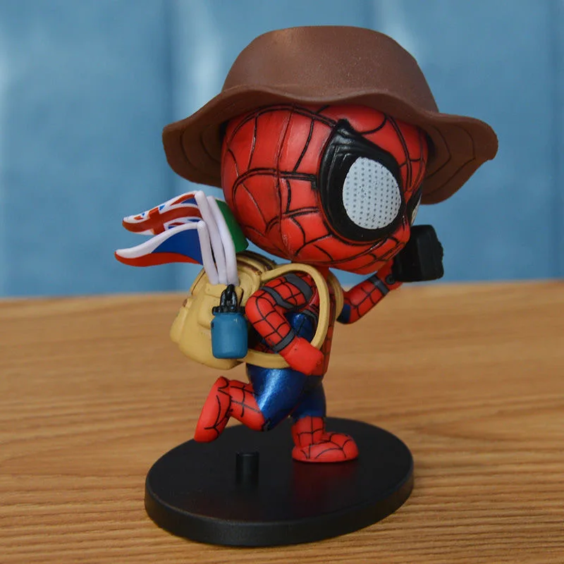 Voiture Spider-man et figurine de 10 cm