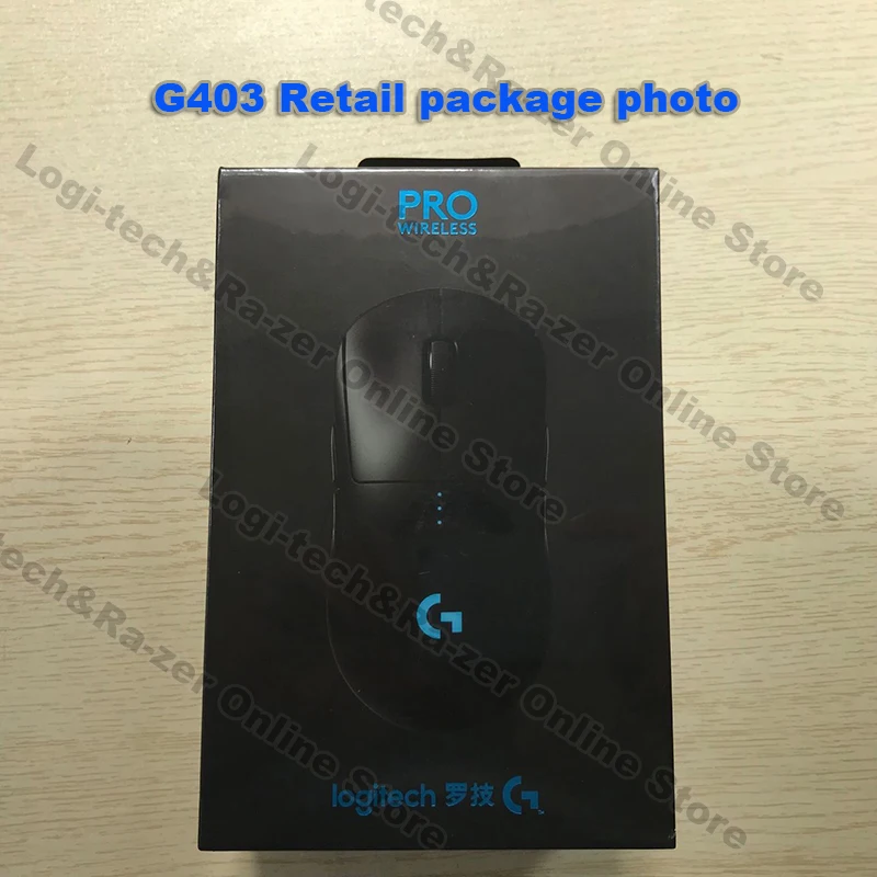 Беспроводная игровая мышь logitech G PRO, RGB, Двухрежимная лазерная мышь LIGHTSPEED с HERO 16K dpi для всех геймеров, совместимых с POWERPLAY