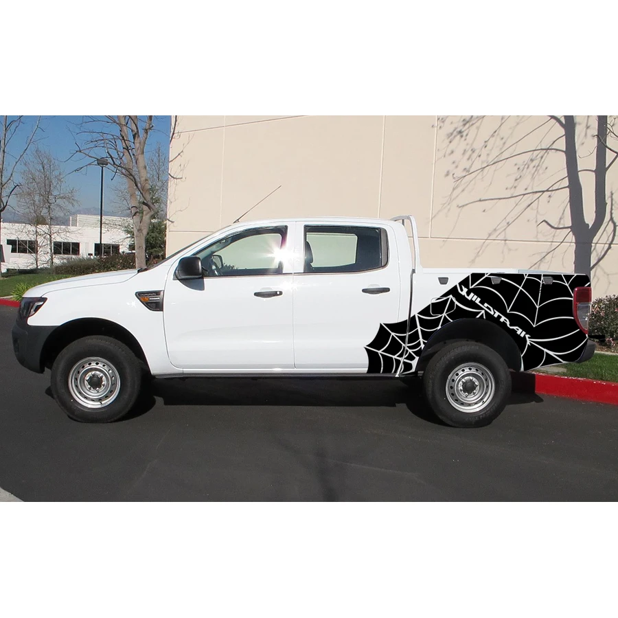 2 шт. webs spider 4X4 задний хвост Полоска графический винил для 4x4 Ford ranger 2012 2014 2015