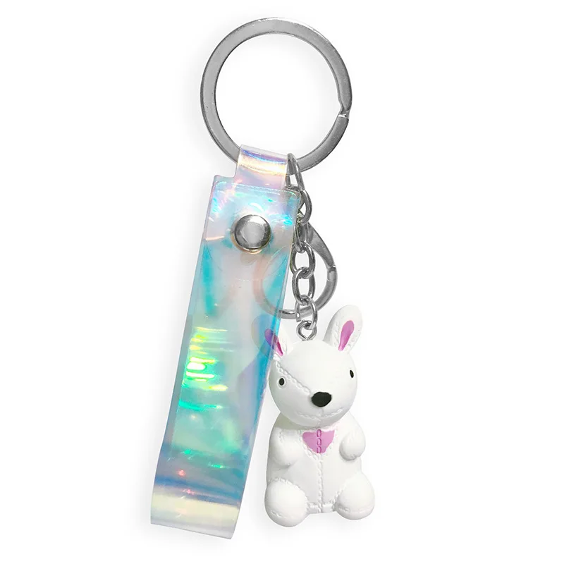 2019 South Korea cute bear dinosaur doll keychain car pendant student bag key chain ornaments creative gifts | Украшения и