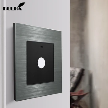 

Stairs Touch Time Delay Wall Light Switch On Off Energy-saving Corridor Lvory Lamp Timer Controller Switches, Satin Metal Panel