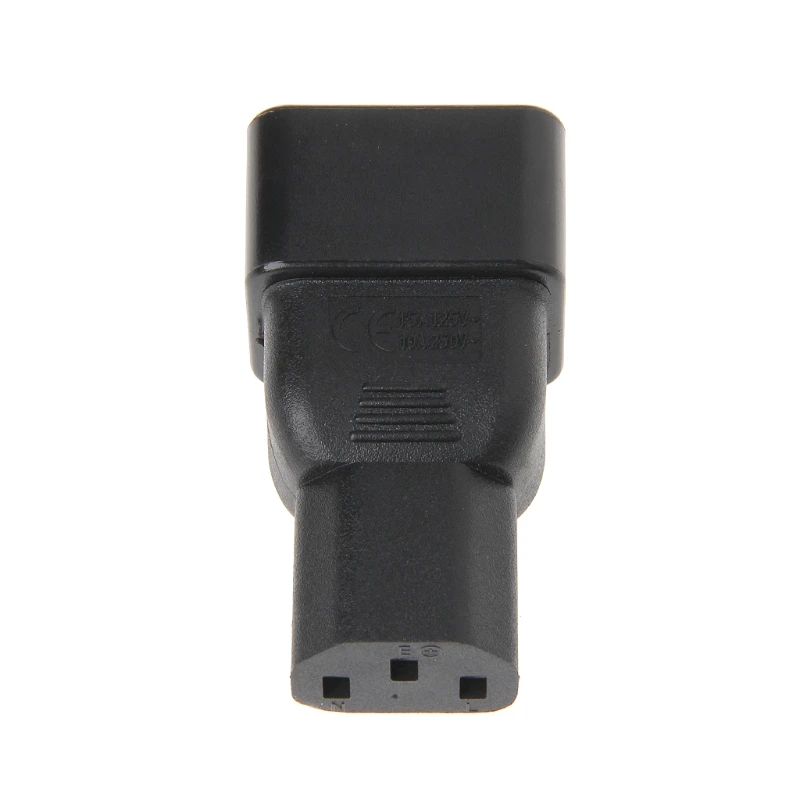 IEC 320 C20 3-контактный разъем для C13 3-Pin гнездовой разъем Питание конвертер адаптер