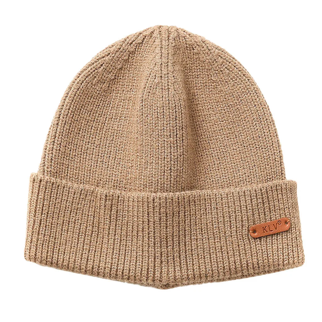 Gorro мешковатая теплая вязаная крючком Зимняя шерстяная вязаная Лыжная шапка с черепом громоздкая шапка женская шапка шапки зимние шапки для женщин