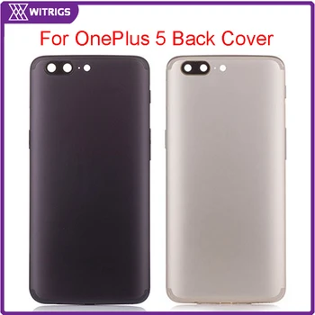 

Witrigs For Oneplus 5 Battery Cover Back Cover Battery Back Rear Door Housing Cover Case replacement
