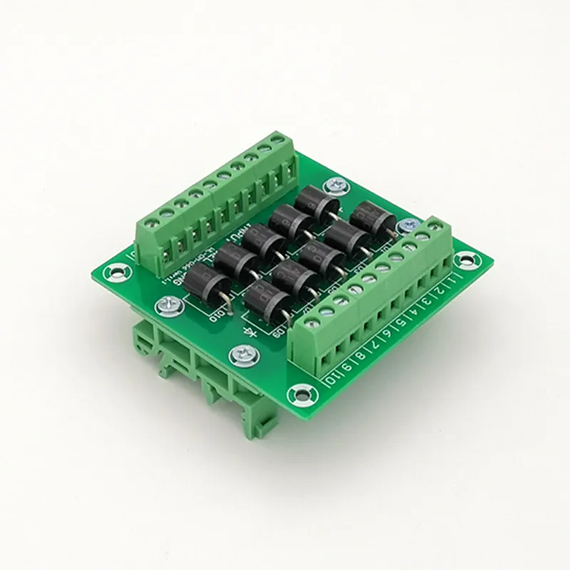 Клеммный блок защиты диодов 6A10 6A/1000V диодный клеммный блок