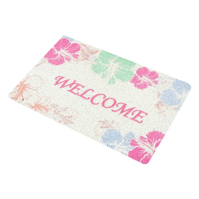 Высококачественный фланелевый матовый коврик для пола популярный дверной ковер домашний коврик тряпичный коврик для ванной домашний Декор коврик#4JY29 - Цвет: D