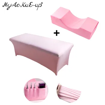

Makeup Tools Lash Pillow Eyelash Extension Bed Cover Sheets Grafting Lashes Eyelashes Extension Memory Foam Beauty Salon