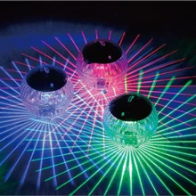 Lamp Floating Swimming-Pool Party-Night-Light Underwater-Ball Color-Changing Yard Solar-Powered